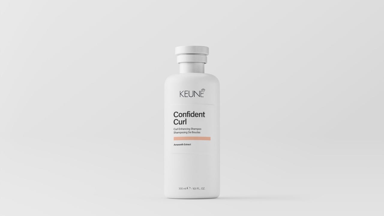 keune confident curl shampoo