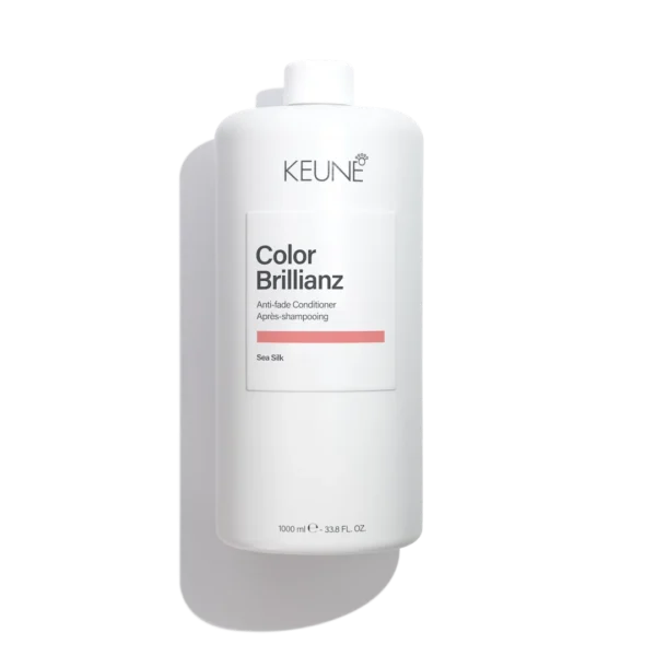 Keune Color Brillianz Conditioner 1000ml fles, voedende conditioner voor gekleurd haar, beschermt kleur en maakt zacht