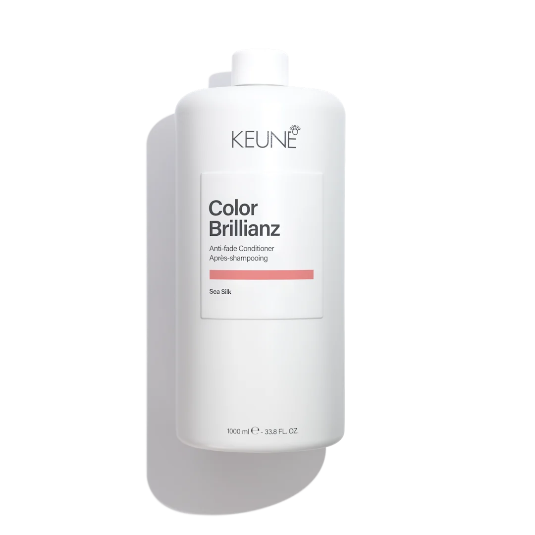 Keune Color Brillianz Conditioner 1000ml fles, voedende conditioner voor gekleurd haar, beschermt kleur en maakt zacht