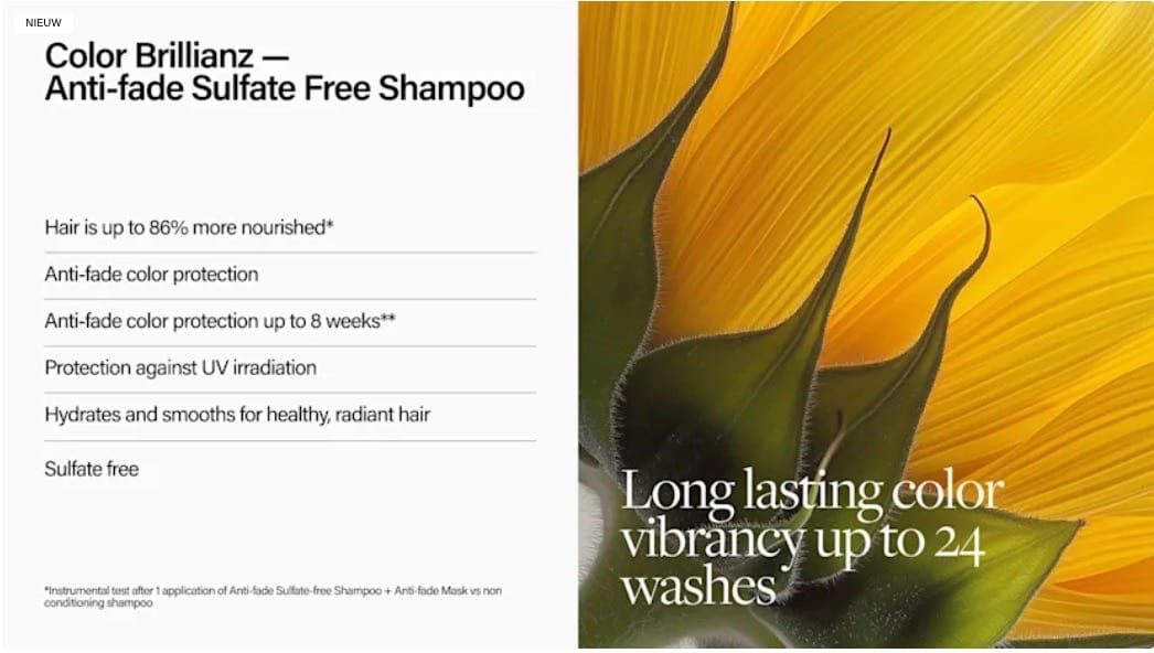 keune color brillianz sulfate-free shampoo_Claims