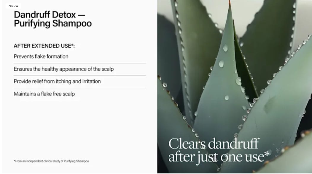 keune dandruff detox shampoo_claims