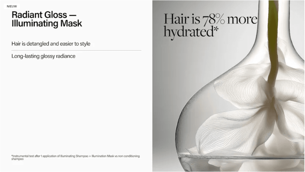 keune radiant gloss haarmasker