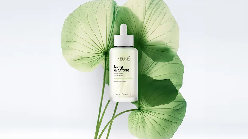 Een mooi shot van een keune serum