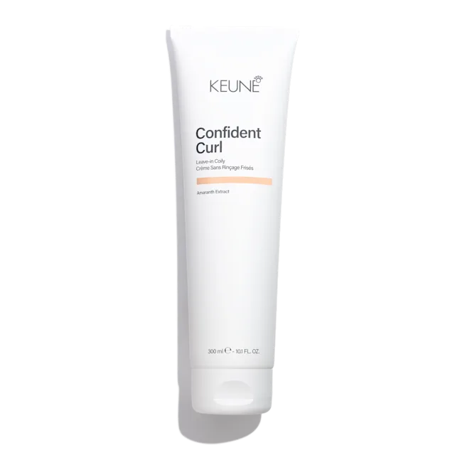 Keune Confident Curl Leave-in Coily 300ml rijke leave in crème voor definitie en verzorging van krullend en coily haar