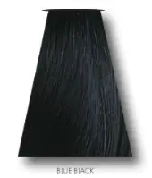 Een haarkleurstaal van 1.1 blauwzwart
