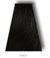 Staal voor een zwarte haarkleur